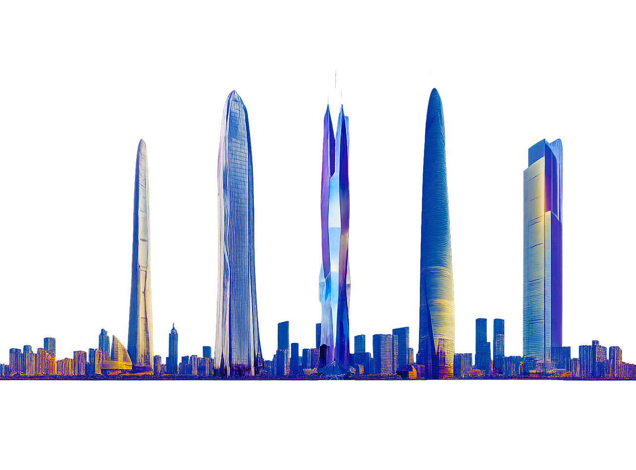 5 skyscraper nhom JMA ALUTREND 5 skyscraper nhom JMA ALUTREND